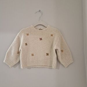 Zara Cream Knit Sweater